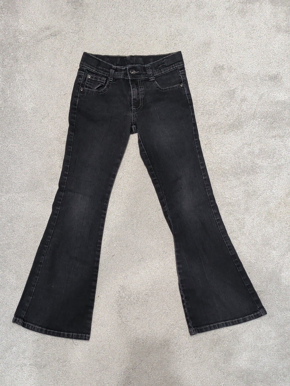 Faded Glory Black Flare Jeans